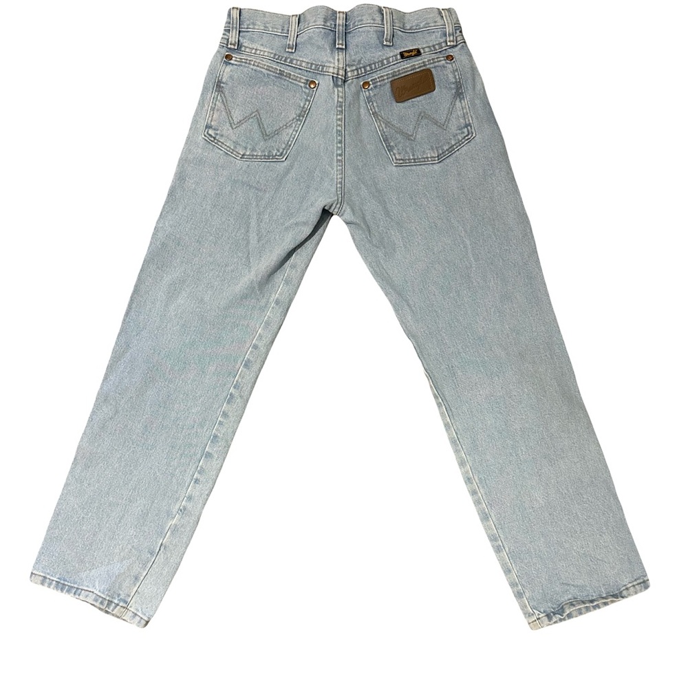Wrangler Men's Light Blue Straight Jeans